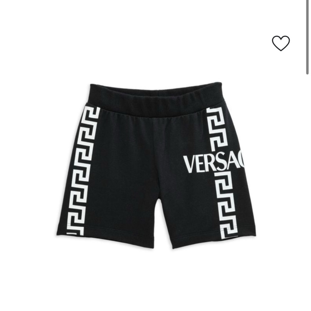 Versace Boys Black Shorts